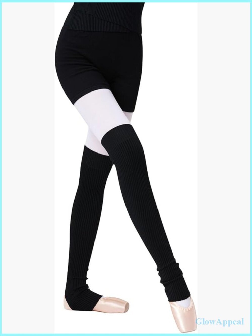 Knitted Leg Warmers Calf Socks for Yoga Dance Sports